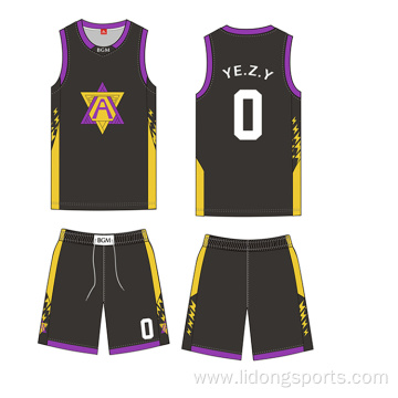 Custom team basketball uniform logo design Sports wholesale